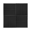 12pcs Pack Studio Foams Sound Insulation Foam Sound Absorbing Panels Soundproof Sponge 30 * 30 * 2.5cm  12 * 12 * 1in