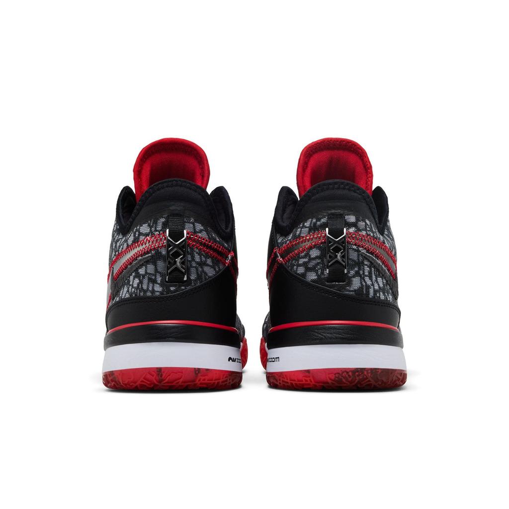 Nike Zoom LeBron NXXT Gen EP 'Bred' (Unisex) Scarpe da Basket Nero / Bianco / Nero / Rosso Universitario DR8788 001