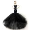 Mermaid Dress For Barbie Doll Clothes Formal Fishtail Wedding Dress Party Gown For Barbie Doll Clothes Handmade Dresses Toy