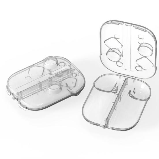 Caixa de Pó para Nintendo Switch 2 Joy-Con À Prova d'Água À Prova de Poeira Controlador de Jogo Protetor de Joypad Portátil Transparente À Prova de Choque Proteção de Gamepad Estojo de Armazenamento