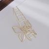 High-quality hollow butterfly metal clip, women's back of the head, coil hair, grab clip, large hair, multi-shark clip