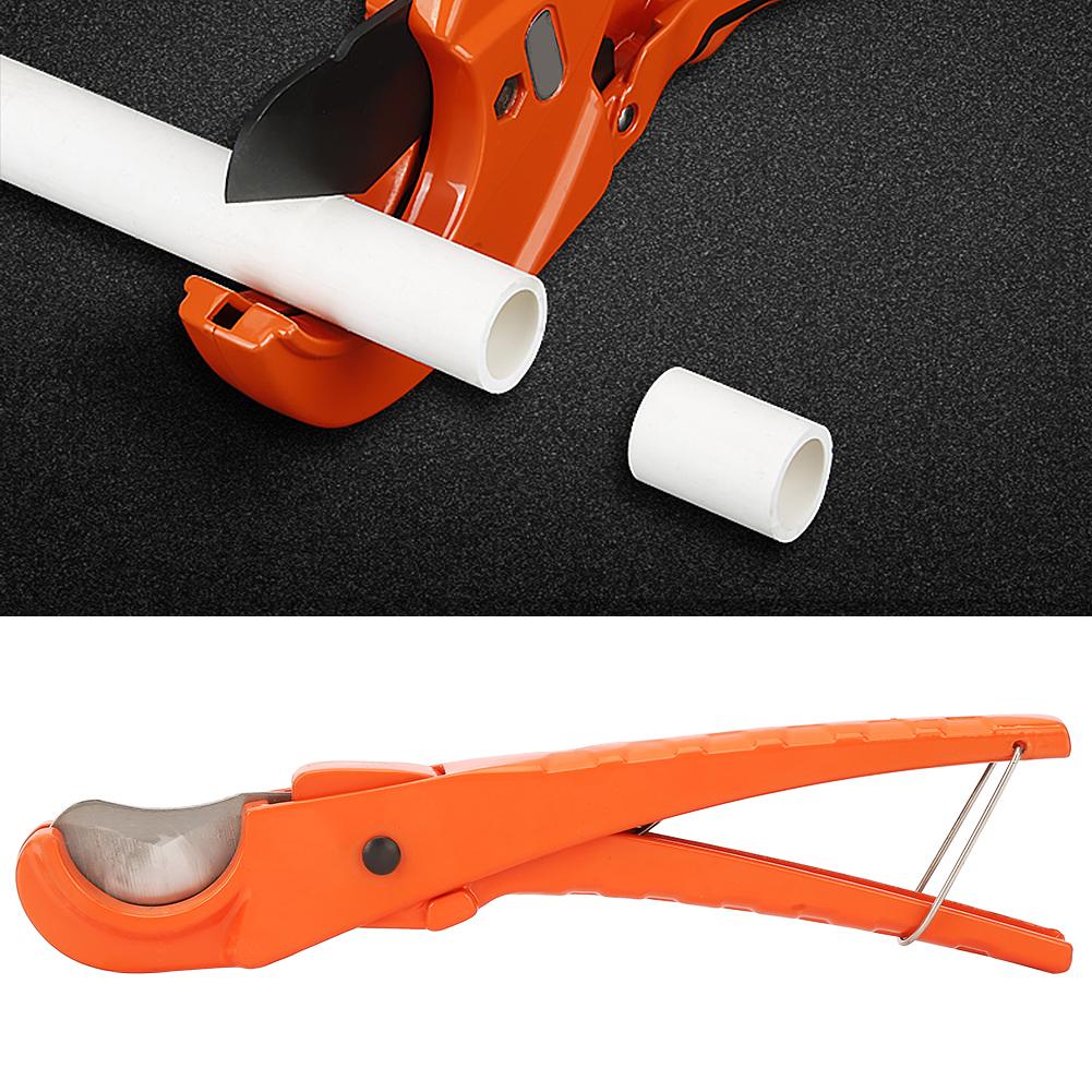 Portable Pipe Cutter Plastic Polythene PPRCelsiusPVC Gas Pipe Water Hose Cutter Steel Blade (pc-303)