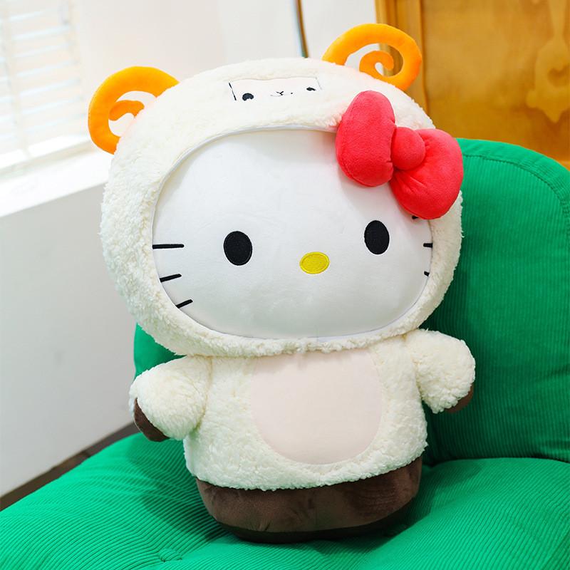 

Hello Kitty Plush Doll With Pp Cotton Filling For Girls And Kids Collectors 35cm