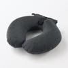 MUJI Fluffy Neck Dark 34 x 33 84475498 Cushion, Gray, Approx. cm,