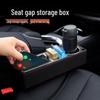 Car Seat Gap Organizer with USB Charger & Cup Holder