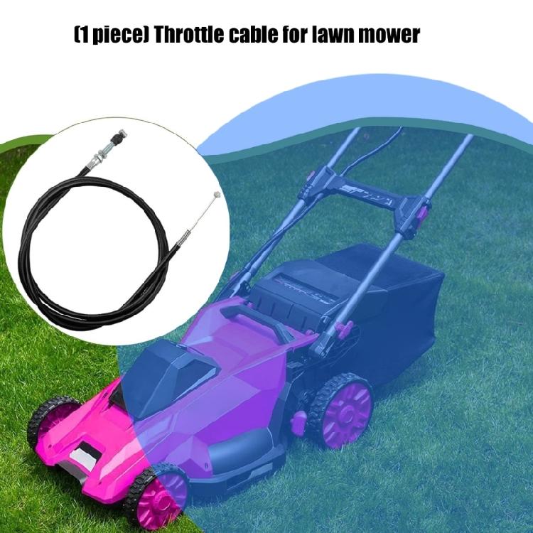 Heavy Steel Throttle Cable For HRX217, HRX217K1, HRX717K2, Lawn Equipment Superior Wear Resistance Metal Build