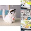 Compagno Perfetto Per Gli Anziani Gatti di Peluche Realistici Per Comfort e Compagnia