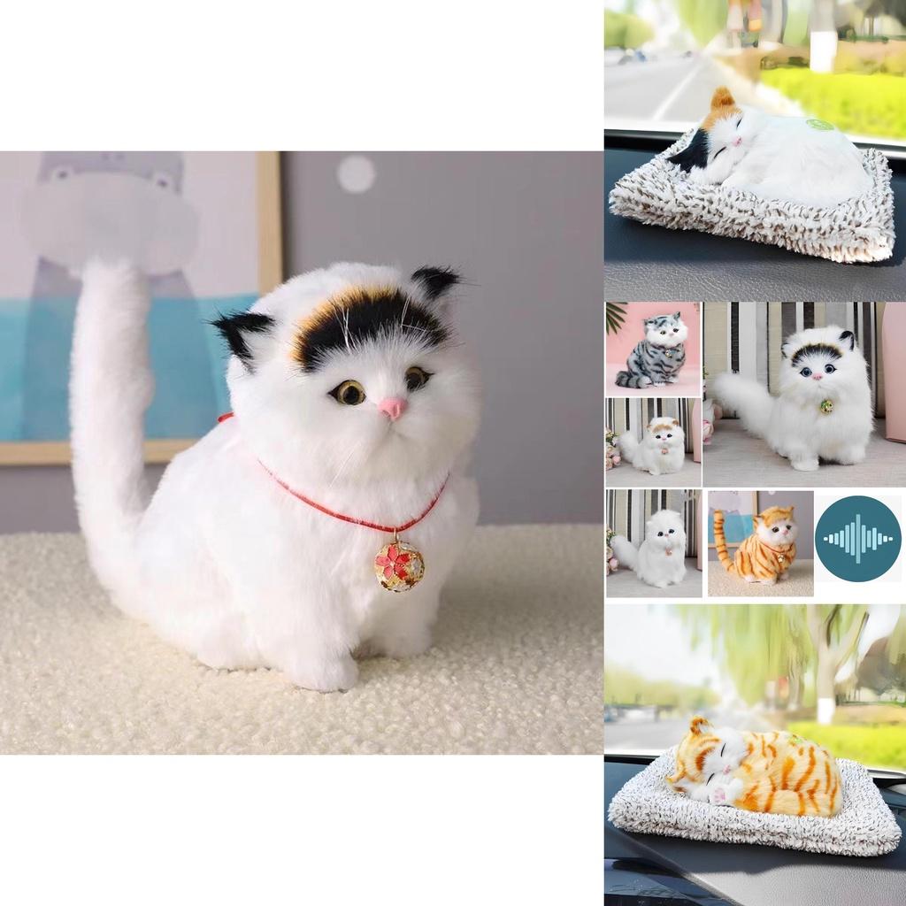 Compagno Perfetto Per Gli Anziani Gatti di Peluche Realistici Per Comfort e Compagnia