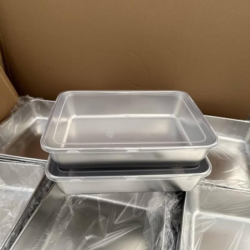 Stackable 304 Stainless Steel Divided Food Prep & Serving Tray