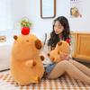 Plush Apple Capybara Toy Cute Cartoon Creative Girl Children Birthday Gift Doll