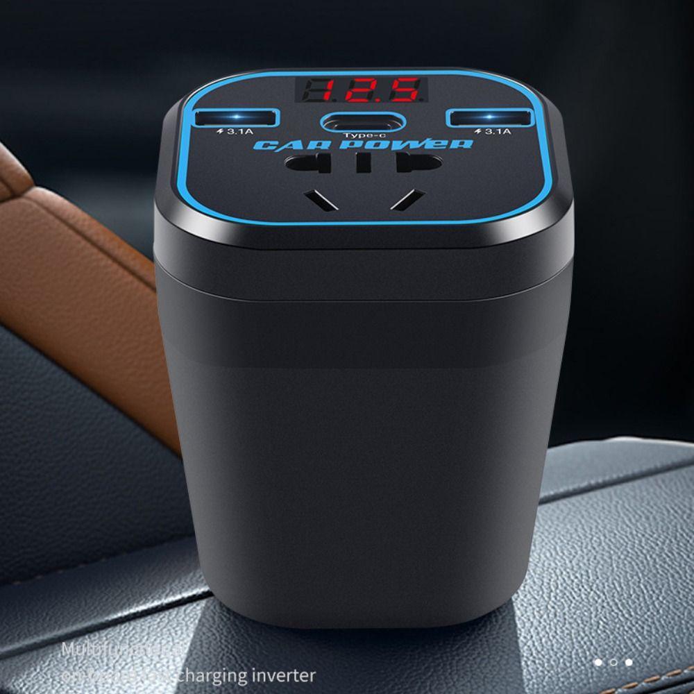 Universal Power Adapter 12V/24V To 220V Car Converter Socket Portable Car Inverter For Cars/trucks