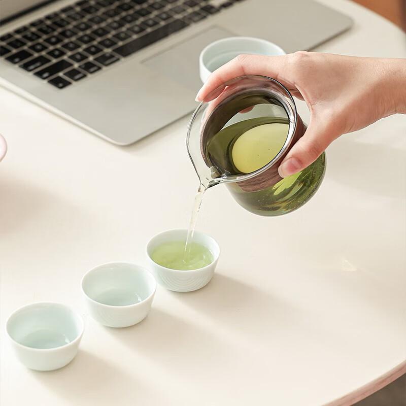 Portable Ceramic Express Tea Set