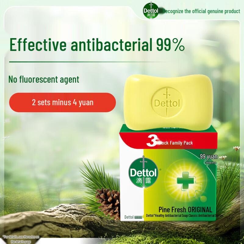 Dettol Pine Fresh Antibacterial Soap