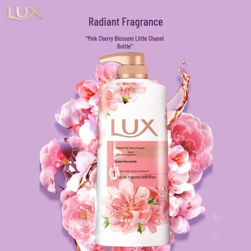 Lux Sakura Shower Gel & Silky Smooth Shampoo Set