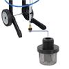 Airless Sprayer Painter Inlet Strainer Extended Pump Life Plastic And Metal 3/4 Inch Inlet Screen Black And Silver