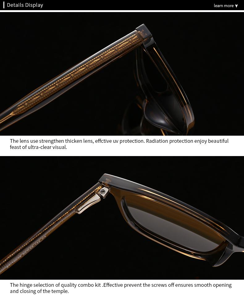 New Men'S European And American Pin Trendy Retro Polarized Sunglasses For Women 10039