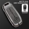 CRX1 Leather Car Key Cover Key Protection Shell Keychain for Mercedes Benz AMG E C S GLC Class E200 E400 E63 W213 S550 S560 C260 A200