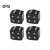 Super Wind Dice Shape Car Motorcycle Wheel Tyre Air Valve Stem Anti-dust Cover Caps