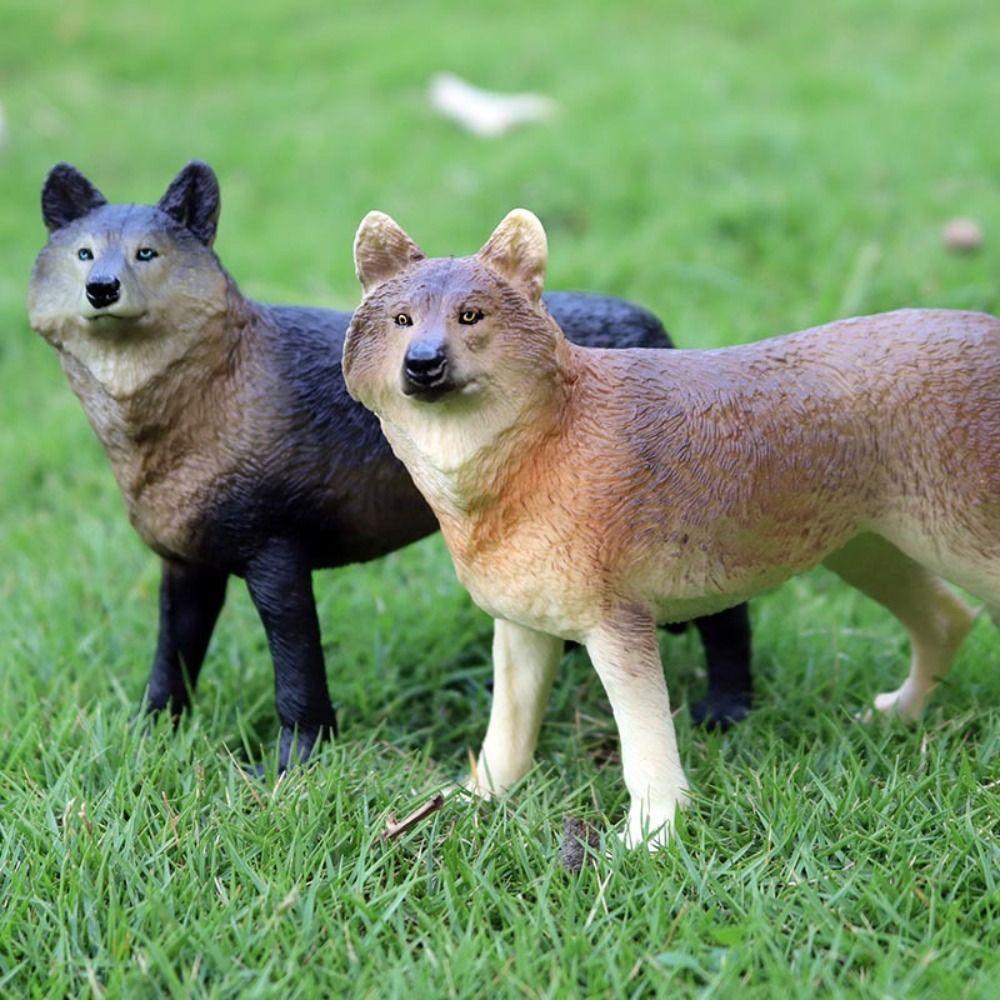 

Игрушка ручной работы Волк Симуляция Животного Пластик Warcraft Мифическая Серия Игрушки Настольный Декоративный Style B