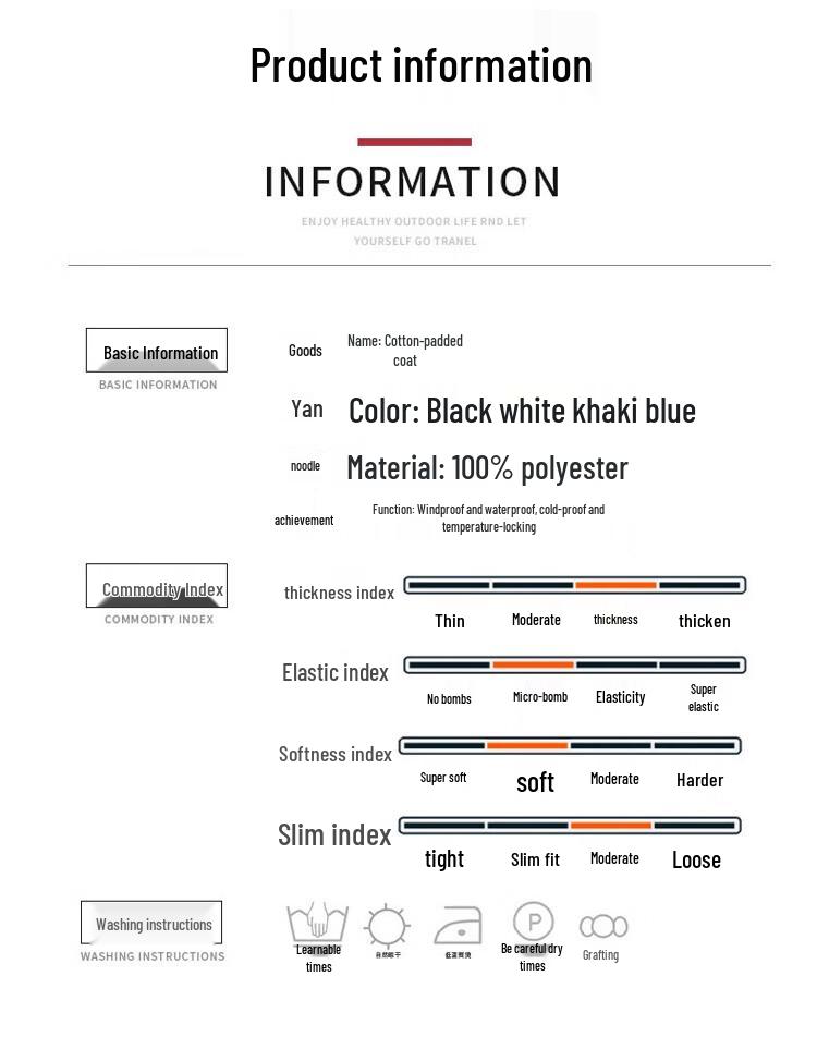 JEEP SPIRIT Men's Hooded Cotton Jacket