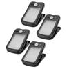 4pcs Clip On Solar Motion Sensor Lights 3 Modes Intelligent LED Light IP65 Water Proof for Fence Gutters Patio Camping