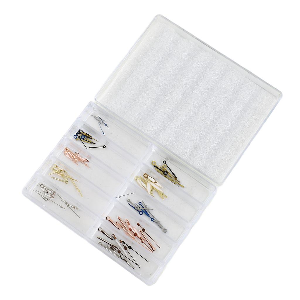 Zeiger Stundenzeiger Minutenzeiger Sekundenzeiger Set Legierung Ersatz Uhrenzeiger Kit für Uhrmacher Reparaturteile