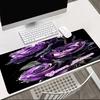 1PC Custom Name Purple Roses Sparkle Mouse Pad, Keyboard and Mouse Desk Pad, for Computer Notebook Birthday Gift For Any Room Or Office