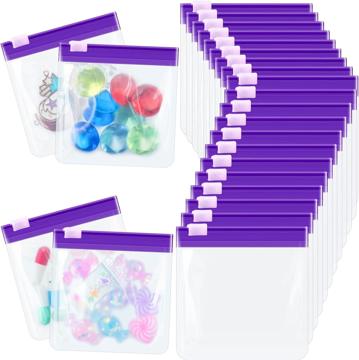 

Матовый прозрачный пакет с застежкой-молнией, прозрачный пластиковый пакет для хранения, пакет с застежкой-молнией, упаковочные материалы для небольших таблеток, витаминных капсул 1PCS