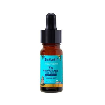 Pilgrim 2% Salicylic Acid Face Serum Anti-Acne - 10Ml Fights Active Acne & Pimples