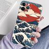 Kanagawa Great Wave Anime Phone Case For IPhone 16 15 14 13 12 Mini 11 Pro XS Max X XR SE 6 7 8 Plus Soft Silicone Cover