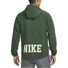 Nike Wellness Letter Print Hooded Sports Casual Jacket With Packable Design Men Jackets Spruce-Green FV3970-323