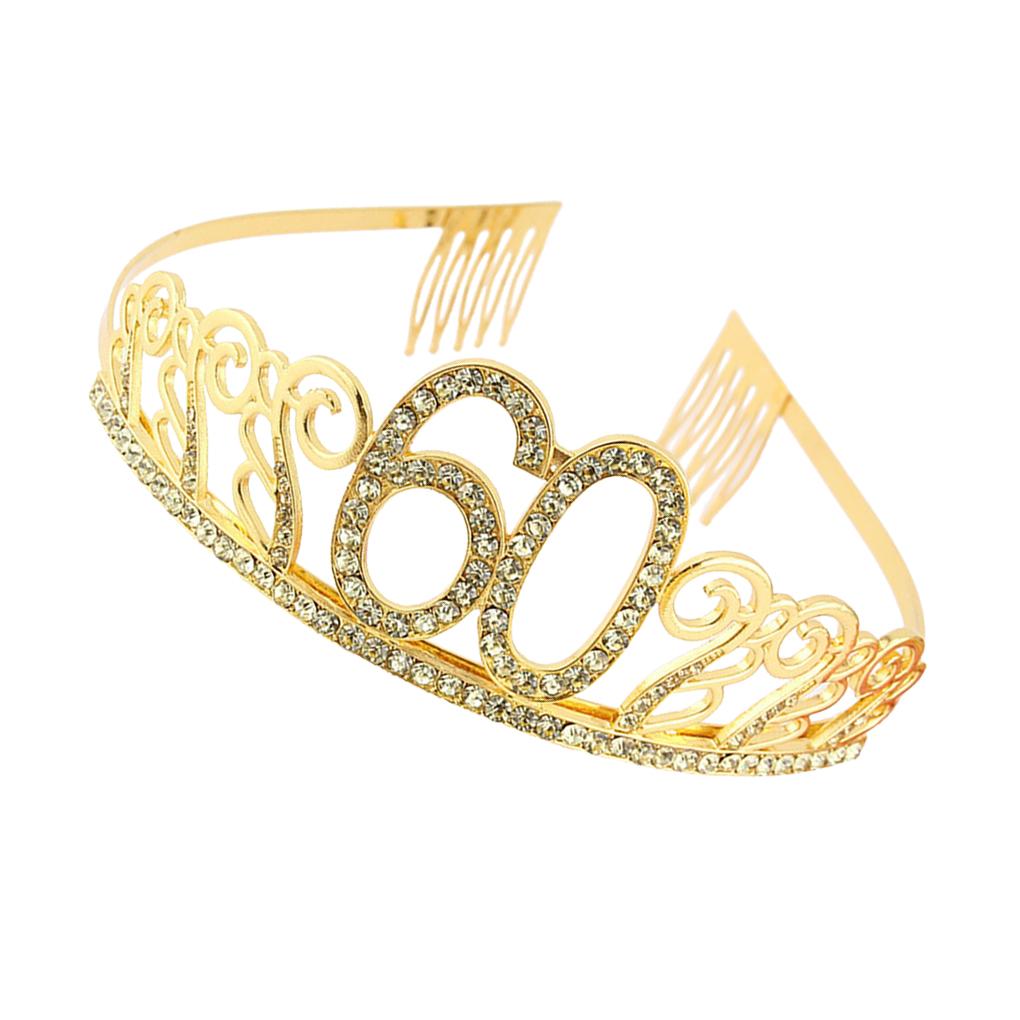 Birthday Party Headband Celebration Decorating Props Elegant Clothing Ornament Parties Supplies Headdress Prop Number Hairband