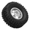 RC Rubber Tires with Aluminum Alloy Wheel Hub for WPL C14 C24 C34 C44 B14 B24 B16 B36 4  Car Model