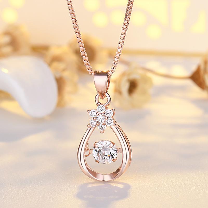 

Женское ожерелье Lindon, кулон из медного сплава, циркон, модный подарок