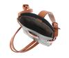Genten Shoulder Bag Saddle Belt Nuova Vertical Compact Shoulder Bag Black Women's 43391-10