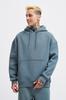 Men's Oversize Basic Hoodie - Smoky Blue