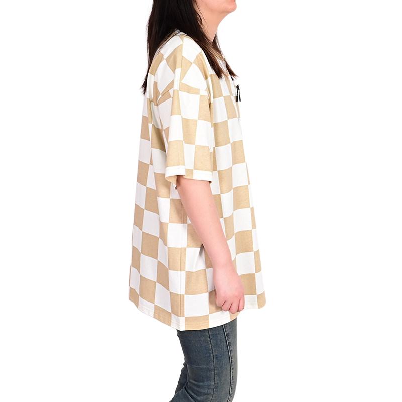 Vans Ss24 Sports Casual Cotton Short Sleeve Crew Neck Checkered T-Shirt Men Tops VN000GR8CTD