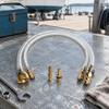 2 Pieces Marine Hydraulic Steering Bleeder Kit Instant-Attach