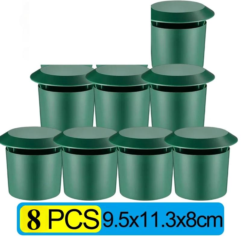 

Экологичная клетка для улиток, домик для слизней, ловушка для улиток, отпугиватель вредителей, инструменты для Gintrap, отпугиватель вредителей, защита для дома, сада, фермы 8PCS