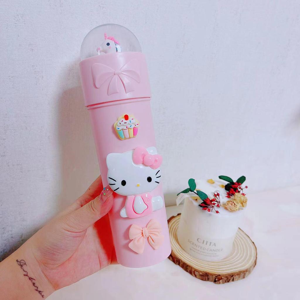 Children's Portable Toothbrush Holder and Mouthwash Cup - Cute Student Travel Toiletries Storage Box