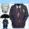 The Umbrella Academy Kostüm Kapuzenjacke, weicher und bequemer Pullover