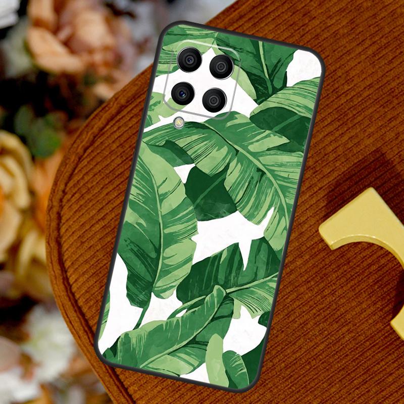 Banana Leaves For Samsung Galaxy M23 M33 M13 M53 M11 M51 M14 M34 M54 M15 M55 M20 M30s M12 M32 M52 Case