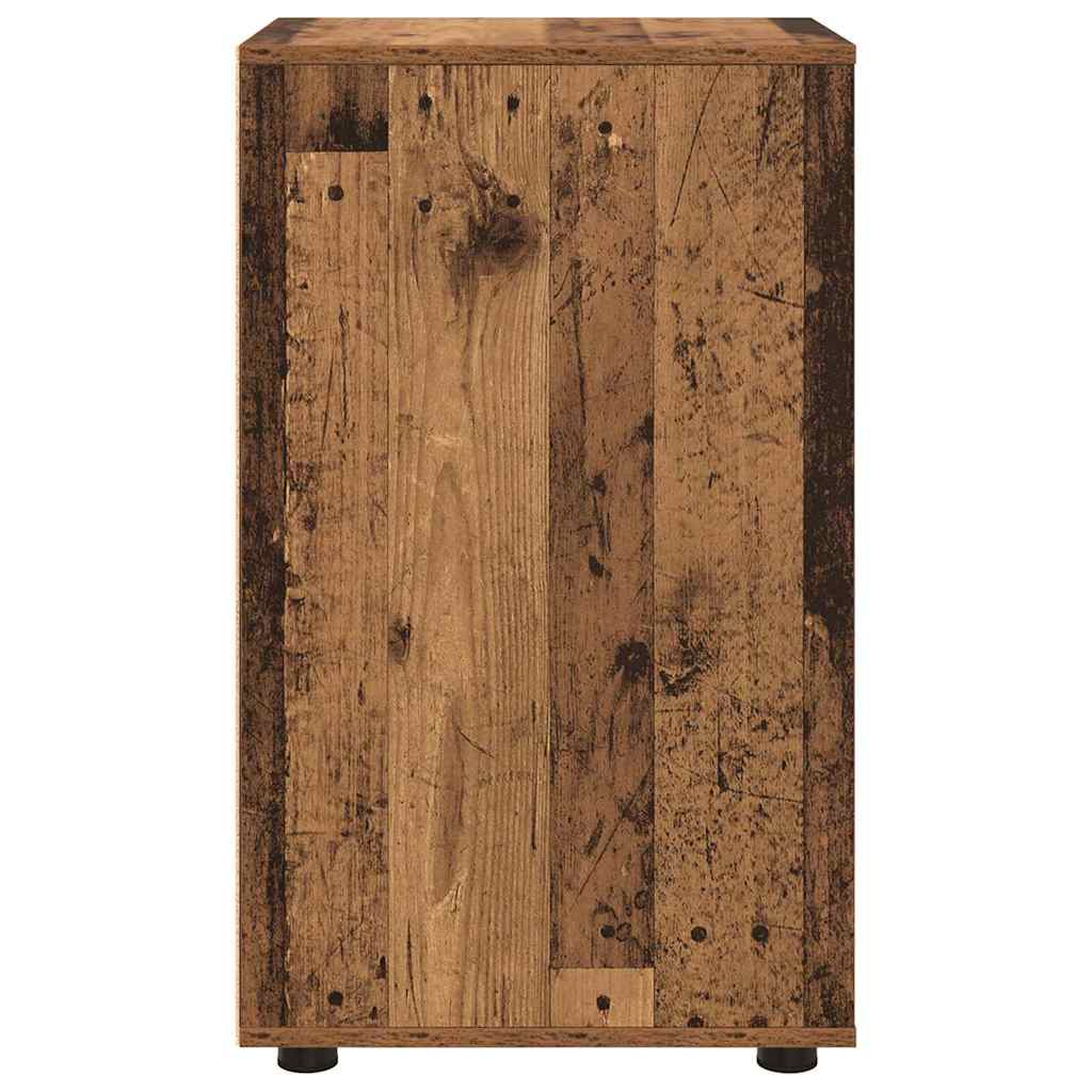 Storage Cabinet Reclaimed Wood Look 40 x 48 x 81 cm Engineered Wood