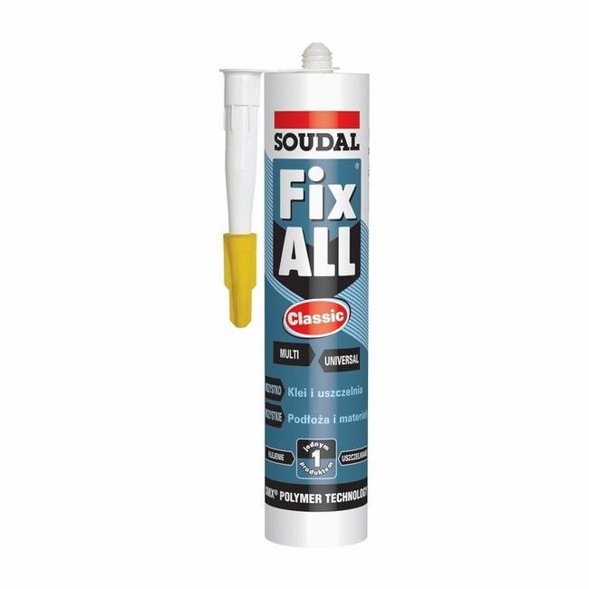 Soudal Fix All Flexi White 290 Ml Mounting Adhesive Sealant