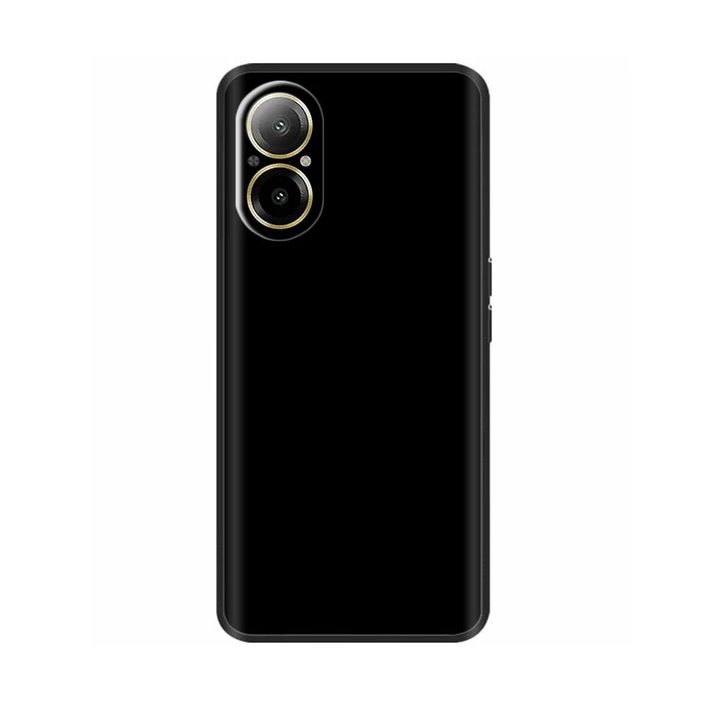 

Phone Case For Oppo Realme C67 4G Case Black Silicone Soft TPU Luxury Painted Phone Back Cover For RealmeC67 4G Protective Shell Realme C67 4G