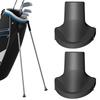 2Pcs Golf Bag Stand Feet Replacement Wear Resistent Golf Bag Rubber Feet Nonslip Rubber Balance Feet Golf Accessories