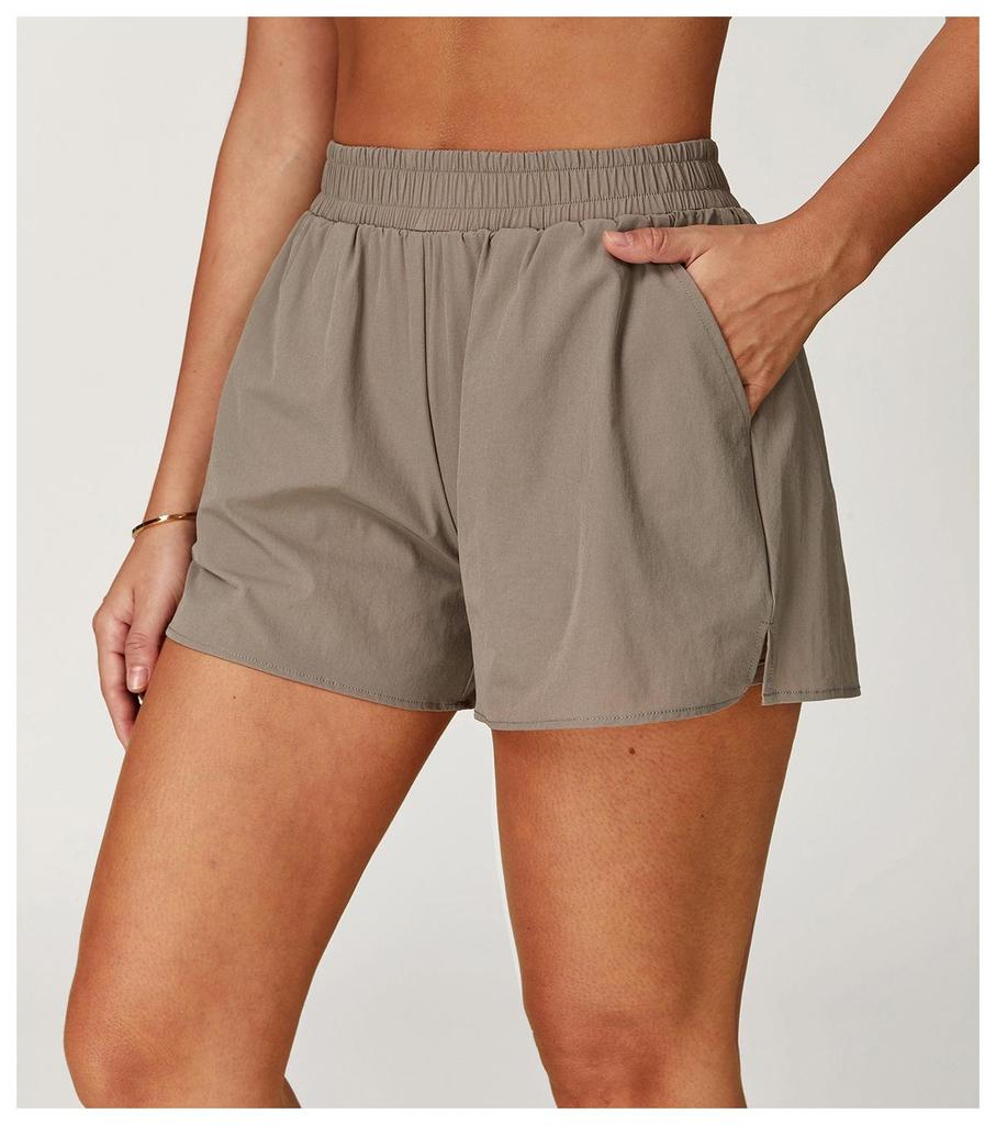 ZeChuang Women's Quick-Dry Sun Protection Running Shorts - Breathable, Cool, Anti-Exposure Fitness Wear