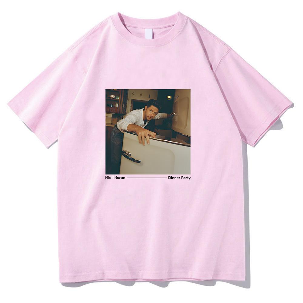 Dinner Party Photo Tee Niall Horan New Album Dinner Party Tshirt Men Fashion High Quality Cotton Clothe Summer Unisex Casual Top
