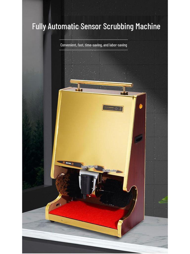 2025 Smart Electric Shoe Polisher: Automatic Sensor Cleaner for Household & Hotel Use