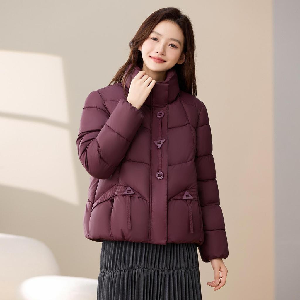 Autumn Winter Thicken Warm Parka Women Casual Sweety Solid Color Big Pocket Loose Jackets Outwear